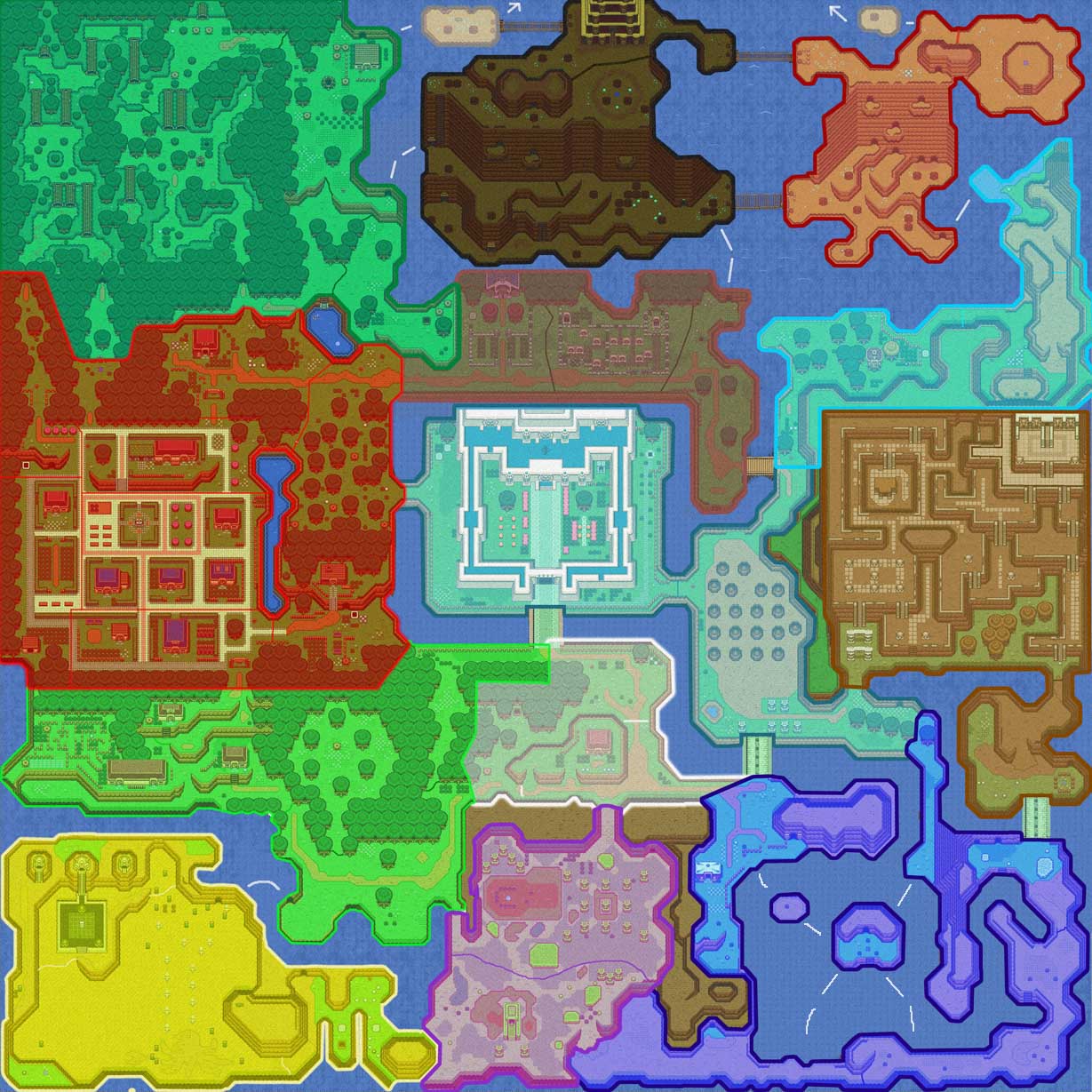 the map